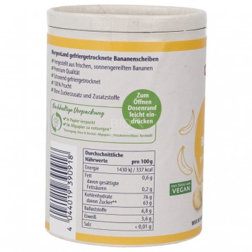 BANANA LIOFILIZZATA FETTINE BIO 45G MORGEN.