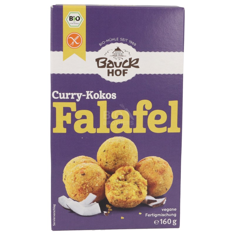 PREPARATO FALAFEL CURRY-COCC.160G BAUK