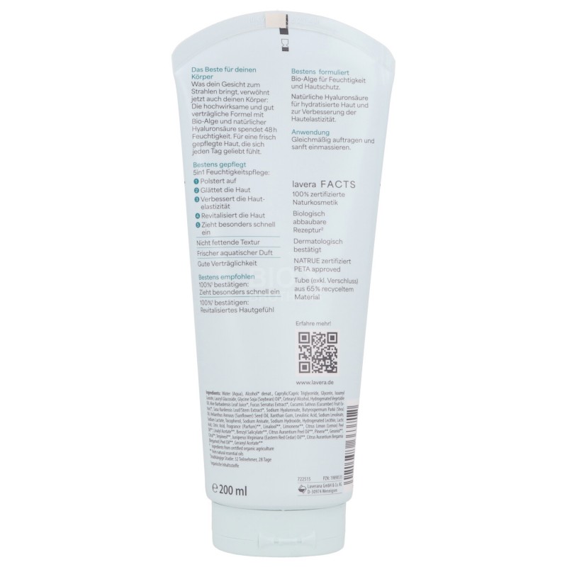 LOZIONE CORPO HYDRO REFRESH 200ML LAVERA