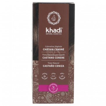 TINTA CASTANO CENERE 100G KHADI