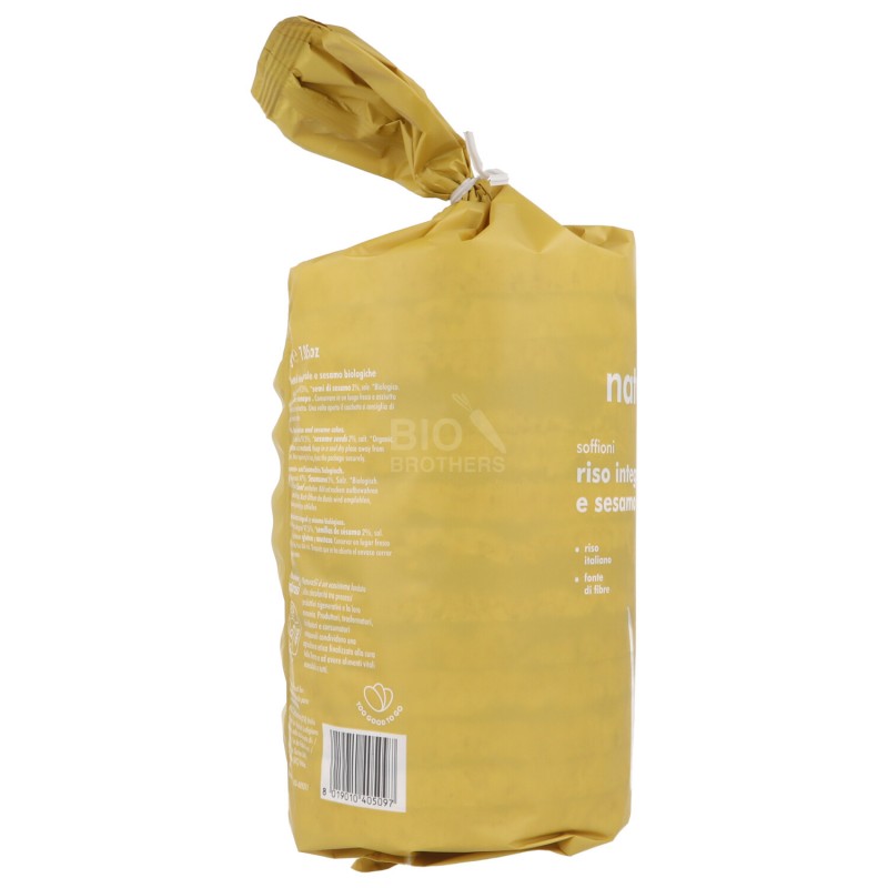 SOFFIONI RISO&SESAMO GALLETTE BIO 200G NSI