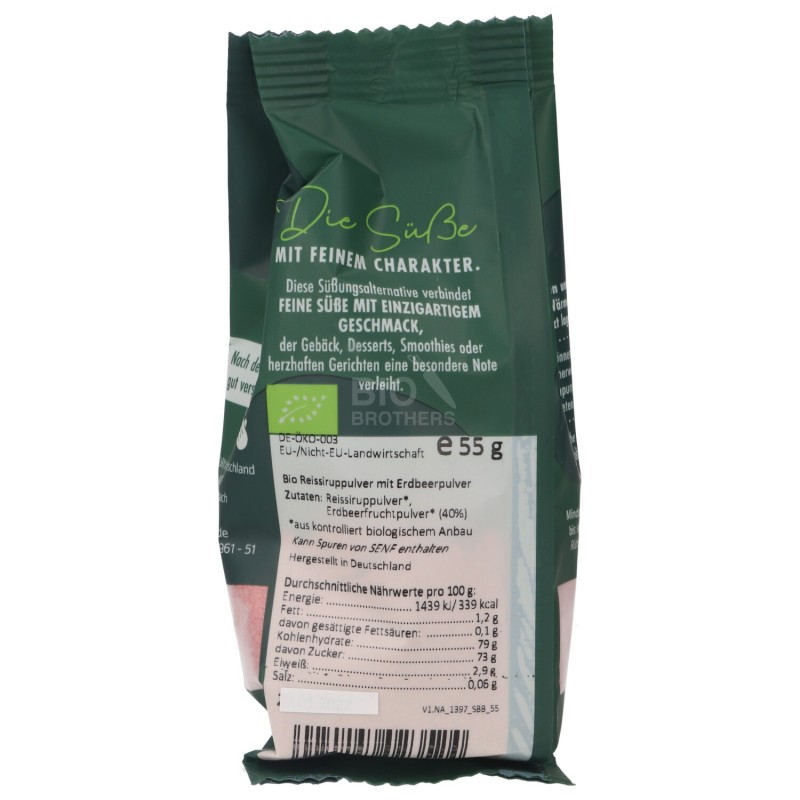 DOLCIFICANTE DALLE FRAGOLE BIO 55G NATURATA