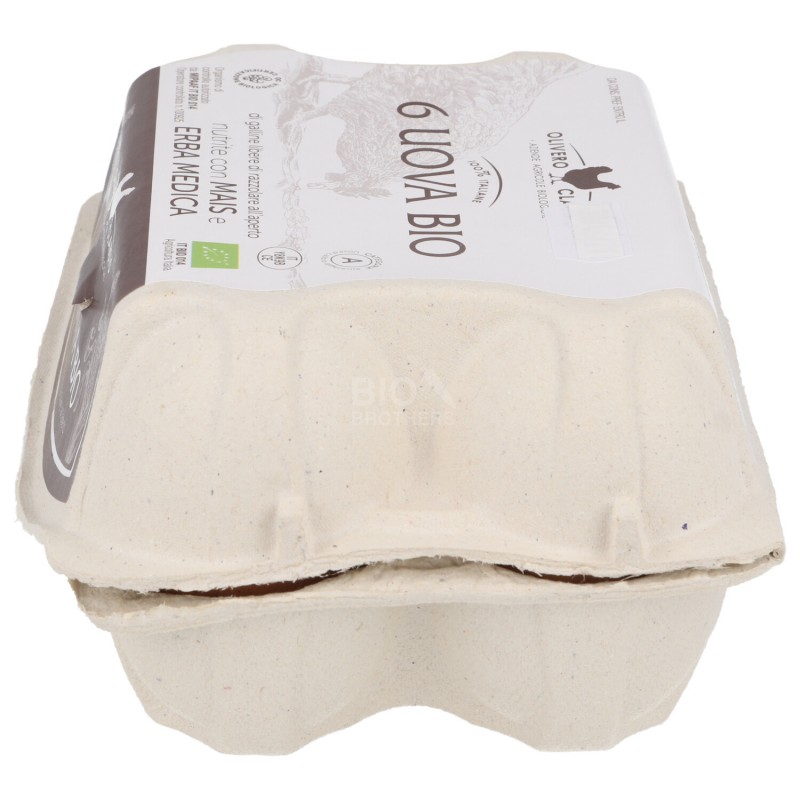 6 uova bio di gallina