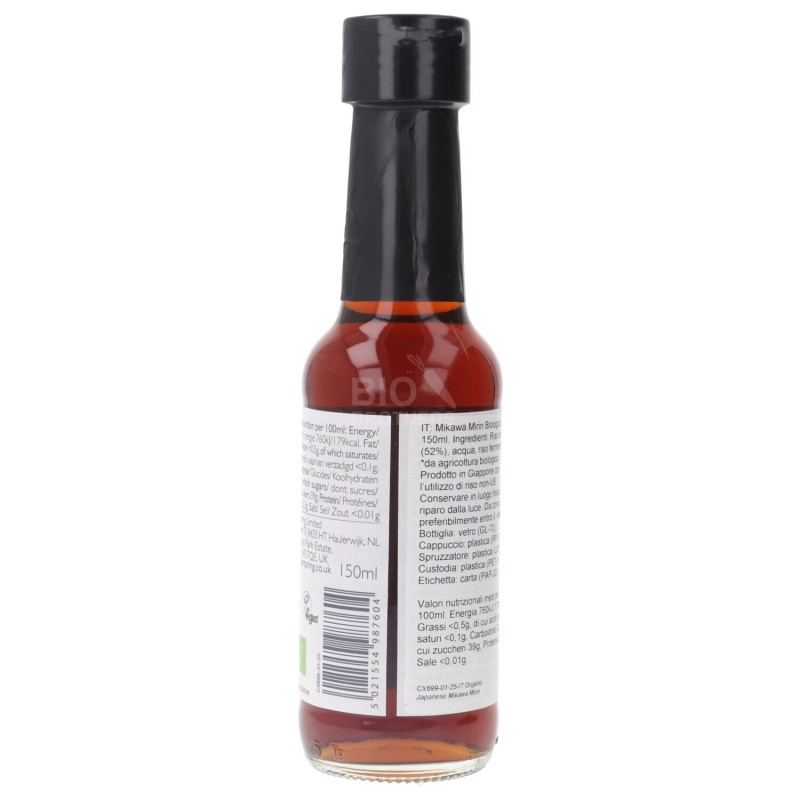 MIKAWA MIRIN BIO 150ML CLEARSPRING