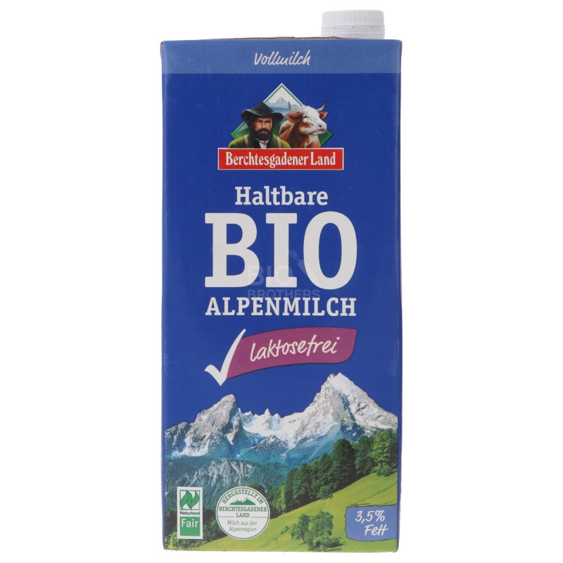 Latte intero Senza Lattosio UHT Biologico