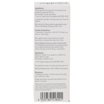 CitroPlus 800 Estratto di Semi di Pompelmo in gocce biologico