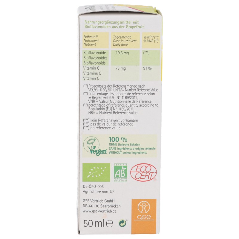 CitroPlus 800 Estratto di Semi di Pompelmo in gocce biologico