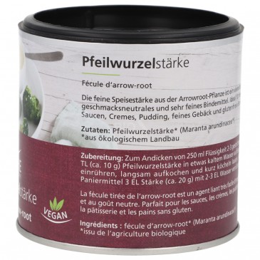 ARROWROOT FECOLA DI MARANTA BIO 125G ARCHE