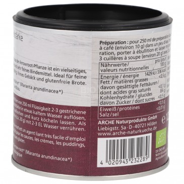 ARROWROOT FECOLA DI MARANTA BIO 125G ARCHE