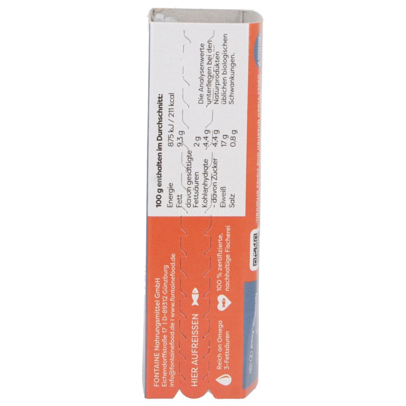 SGOMBRO FILETTI AL CURRY BIO 125G FONTAINE