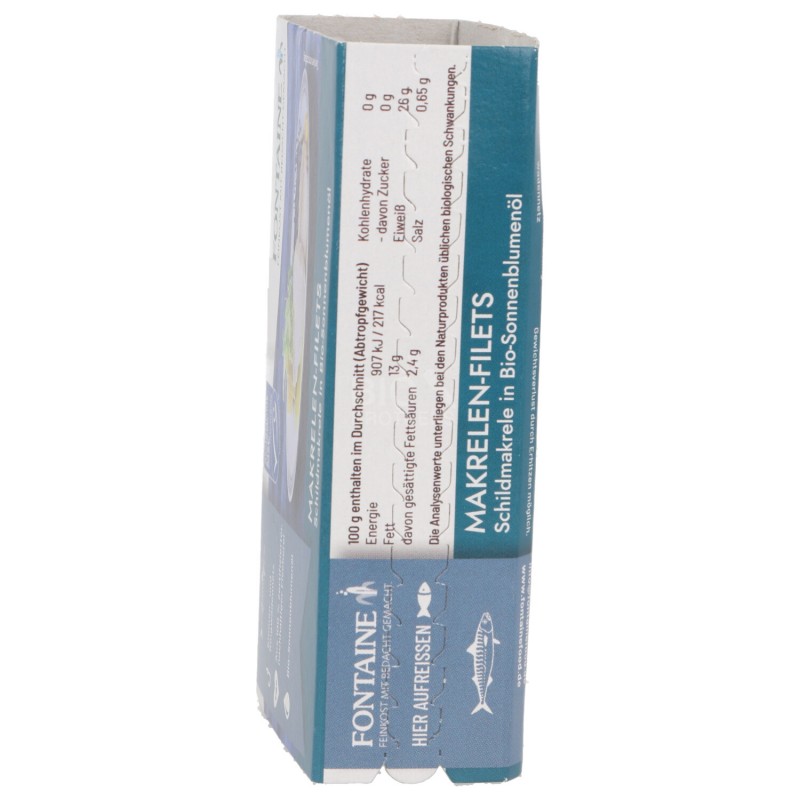 FILETTI DI SGOMBRO 120GR FONTAINE