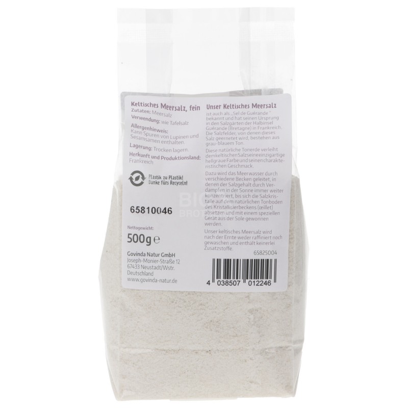 SALE CELTICO MARINO FINO 500G GOVINDA