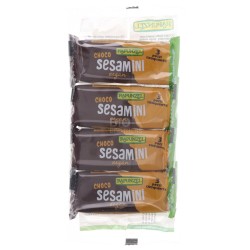 Choco Sesamini al cioccolato Bio croccante di sesamo multipack