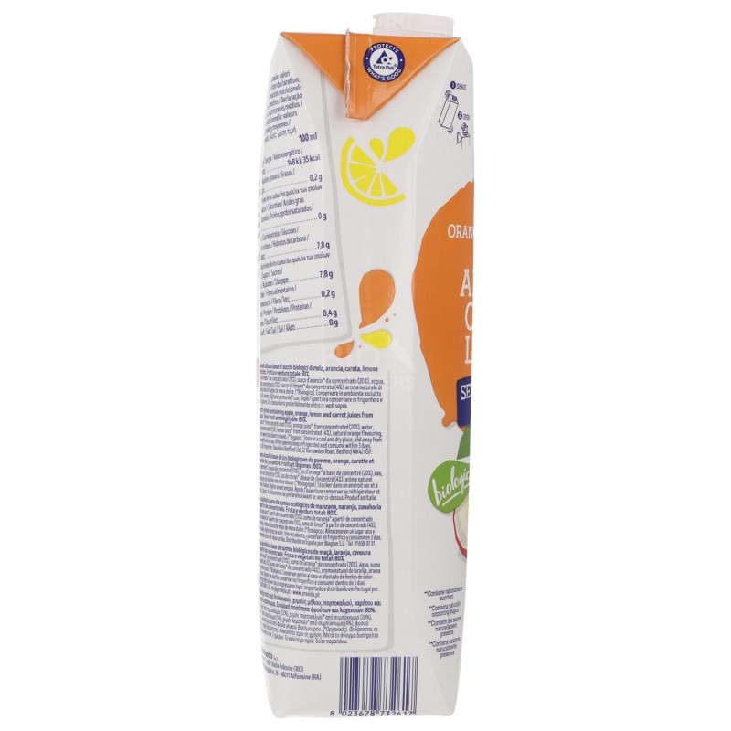 Arancia Carota Limone da bere Biologico