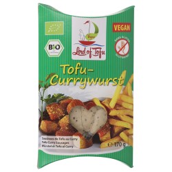 WURSTEL TOFU CURRY BIO 170GR LORD OF TOFU