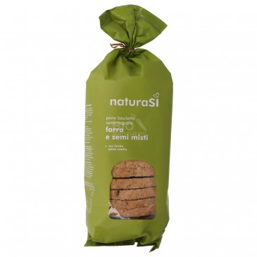 PANE BAULETTO FARRO CON SEMI BIO 400G NSINATURAS