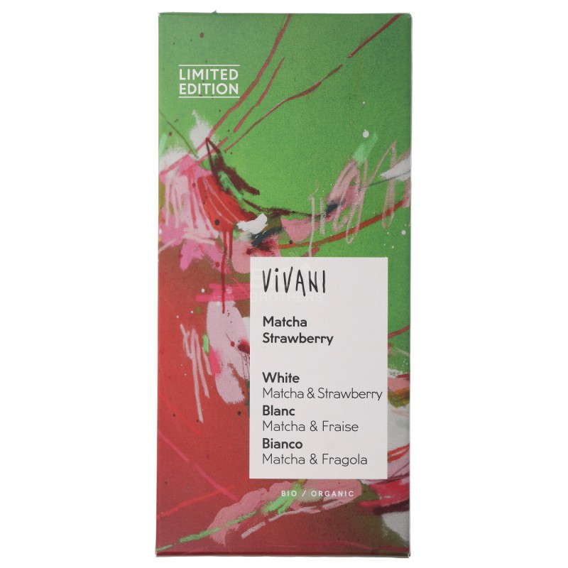 CIOCC. MATCHA-FRAGOLA BIO LIMITED.EDIT. 80G VIVANI