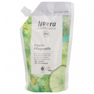 SAPONE LIQUIDO LIME & LEMONGRASS RIC. 500ML LAVERA