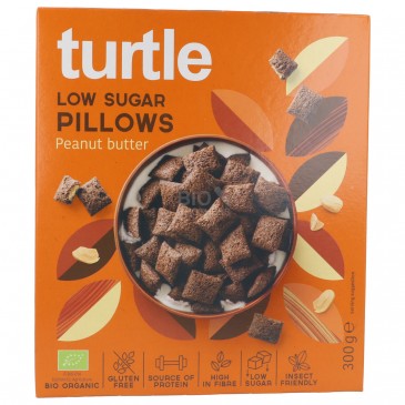 LOW SUGAR PILLOW CREM.ARACHIDI BIO 300G TURTLE