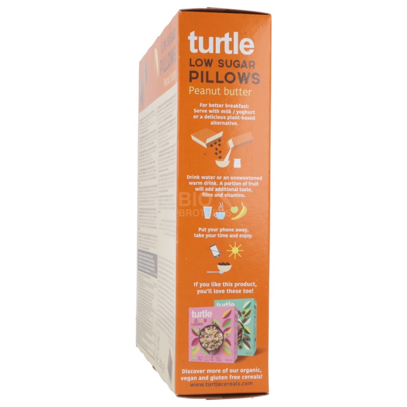 LOW SUGAR PILLOW CREM.ARACHIDI BIO 300G TURTLE