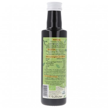 SCIROPPO MATCHA BIO 250ML SNN