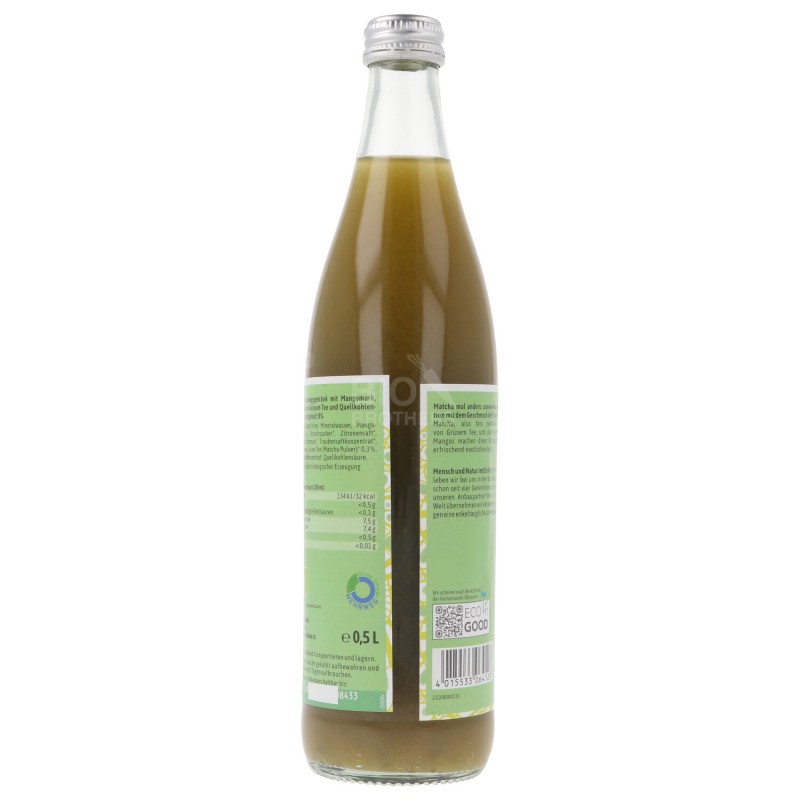 BIOZISCH MANGO-MATCHA BIBITA FIRZZ. 500ML VOEL.
