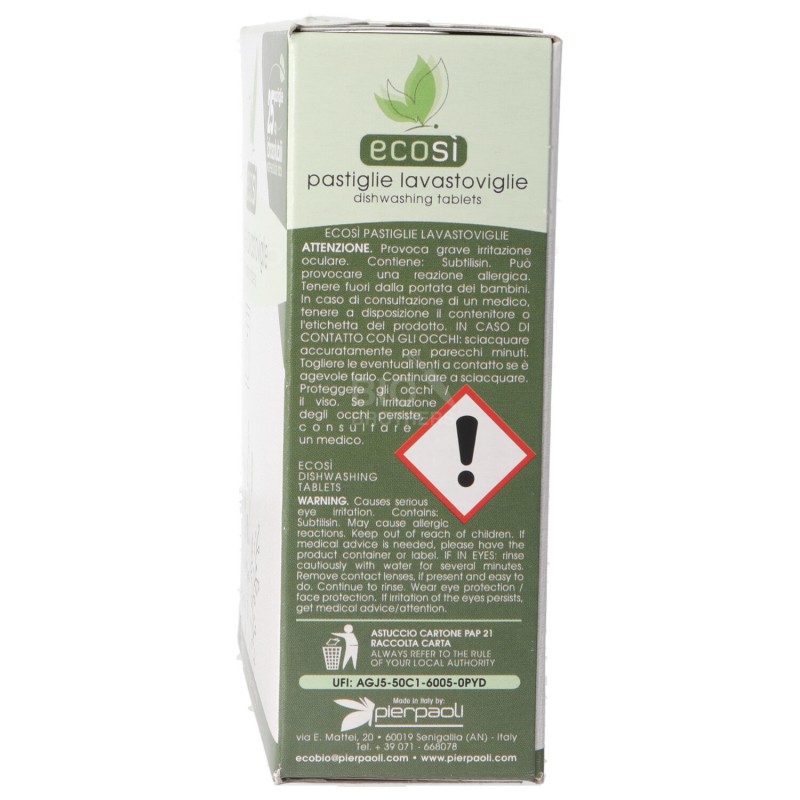 PASTIGLIE LAVAST. ECOSì 450GR