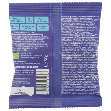 CACAO PEANUT DROPS BIO VEGAN 5G CHAMPS