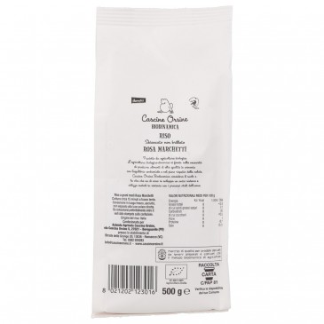 RISO ROSA MARCHETTI BIANCO BIO 500G C.O.