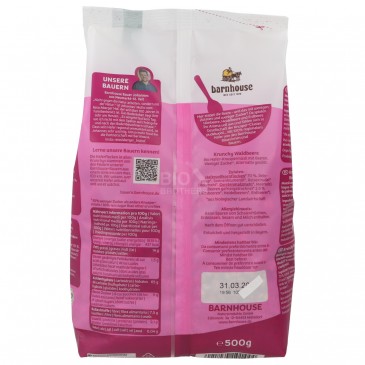 KRUNCHY FRUTT.BOSCO -30%ZUCCHERI BIO 500G BARNH.