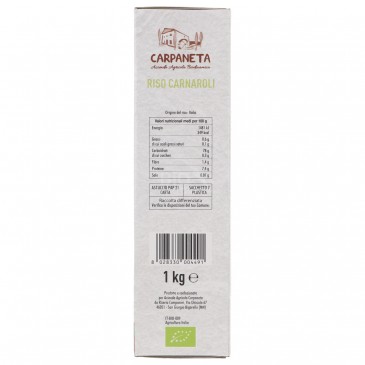 RISO CARNAROLI BIANCO DEMETER 1KG