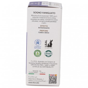 SOGNO VANIGLIATO MIX ESSENZ.RELAX 10ML FLORA