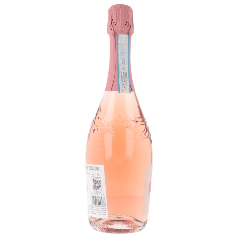 VINO AFRA PROSECCO ROSE' DOC BIO MILLES. 750ML