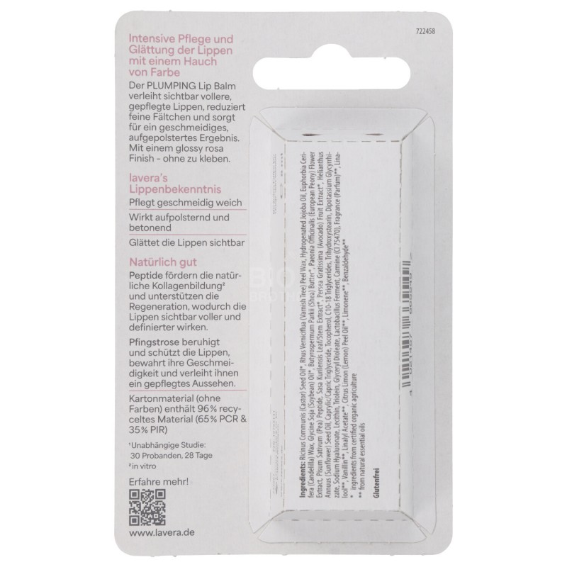 BALSAMO LABBRA PLUMPING 8ML LAVERA