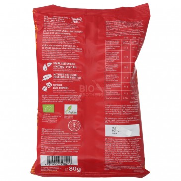 CHIPS PLATANO PAPRIKA VEGAN BIO 80G EL ORIG.