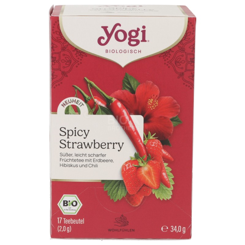 INFUSO FRAGOLA SPICY BIO FILTRI 17X2G YOGITEA