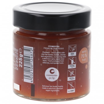 CHUTNEY SPEZIATO PAPAYA BIO 225G COSMOVEDA