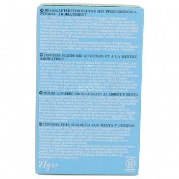 INFUSO FREDDO MENTA LIMONE 10FILTRI BIO