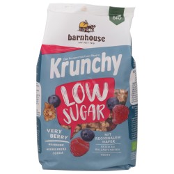 KRUNCHY LOW SUGAR VERY BERRY BIO 375G BARNH.