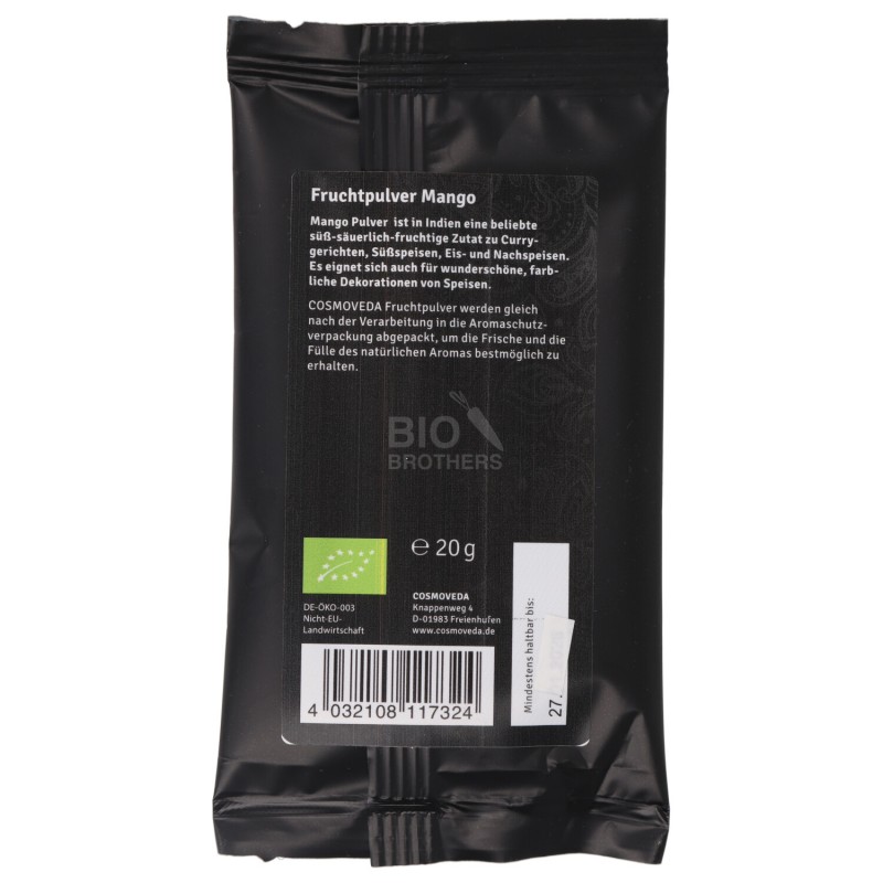 POLVERE DI MANGO BIO 20GR COSMO
