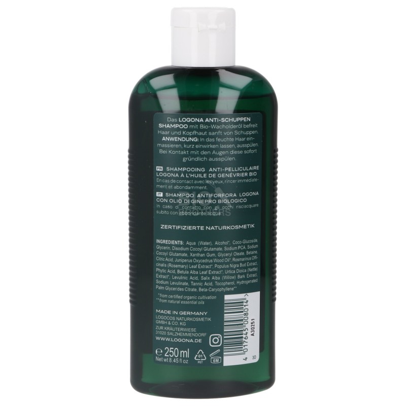 SHAMPOO ANTIFORF.GINEPRO 250ML LOG.