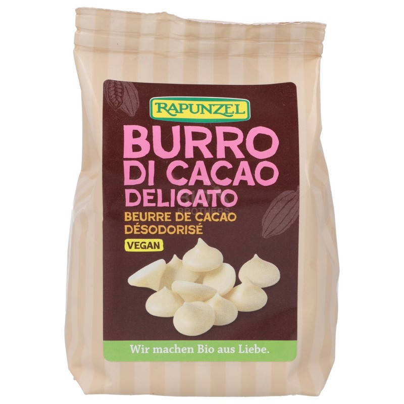 Burro di cacao delicato biologico