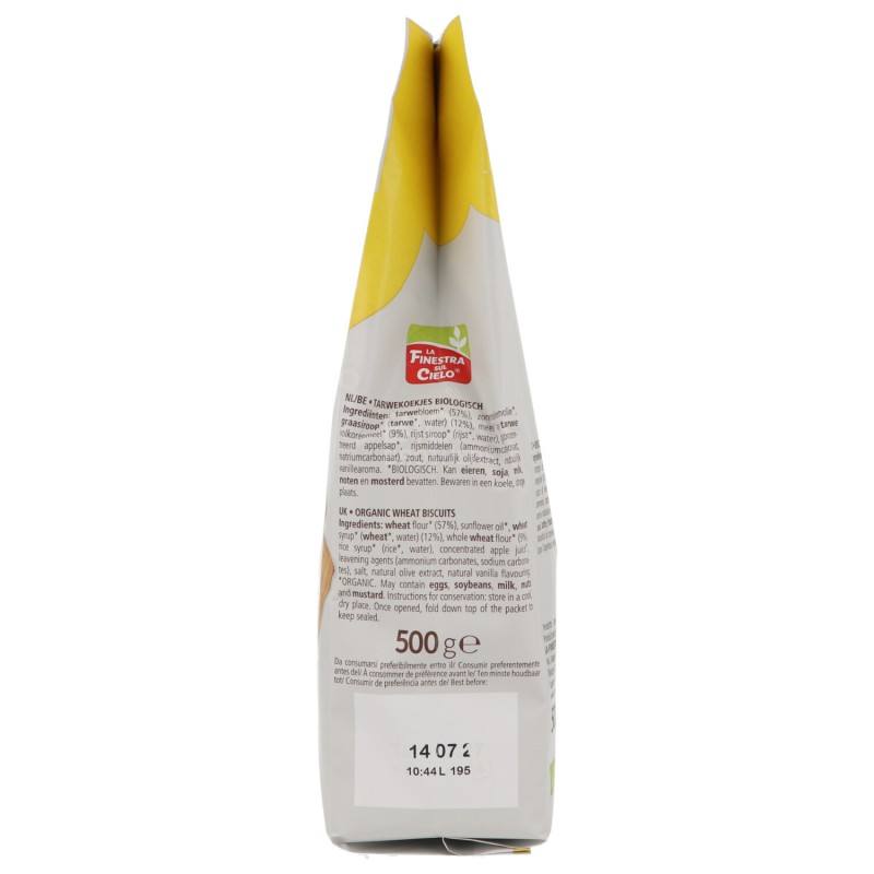 NOVELLINI BISCOTTI BIO 500GR FSC