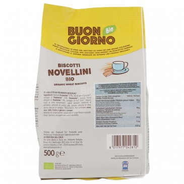 NOVELLINI BISCOTTI BIO 500GR FSC