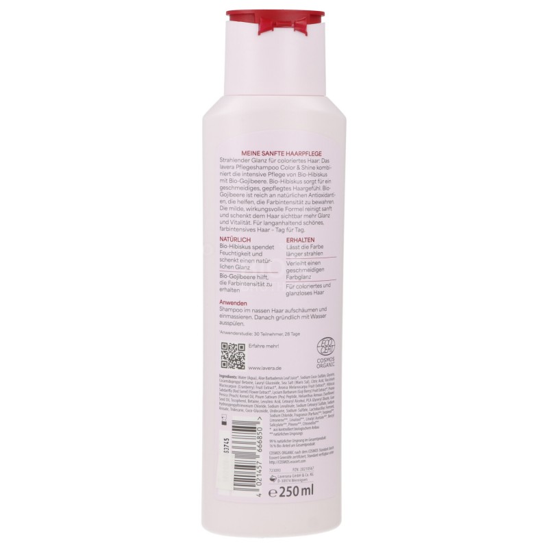 SHAMPOO COLOR & SHINE 250ML LAVERA