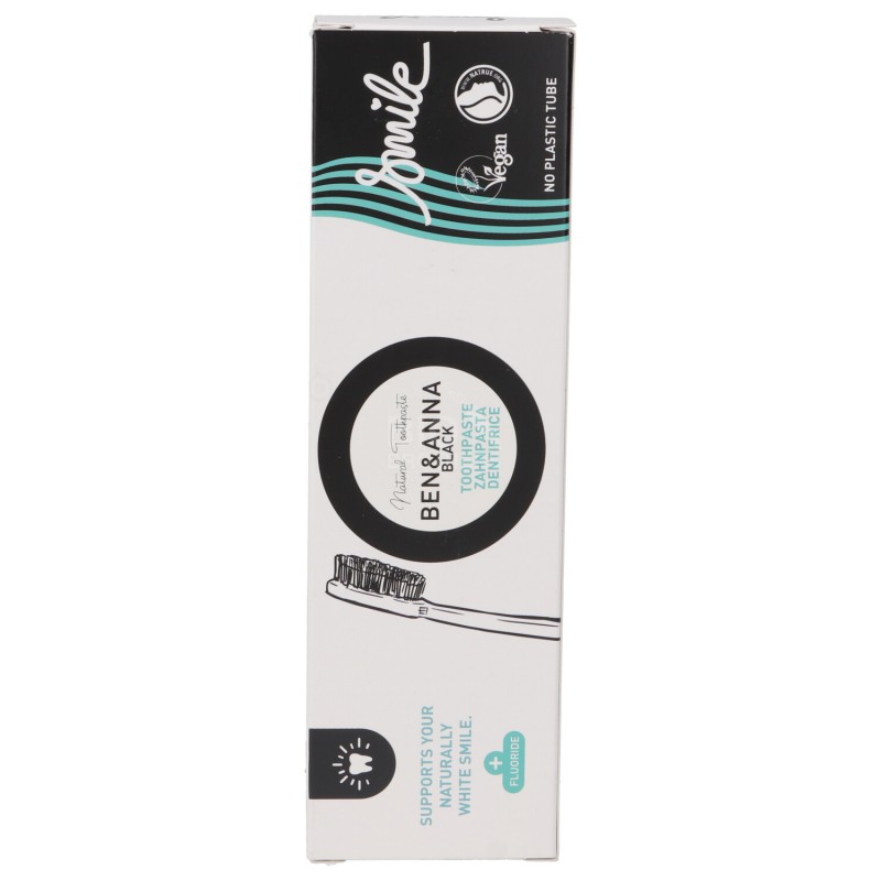 Dentifricio Smile Black Sbiancante con Fluoro