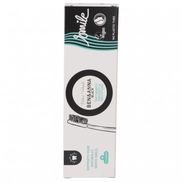 Dentifricio Smile Black Sbiancante con Fluoro