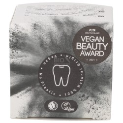 Dentifricio in polvere con carbone vegetale