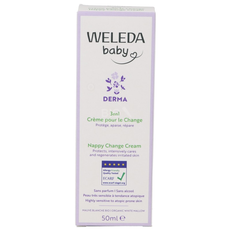 BABY DERMA 3 IN 1 CREMA CAMBIO 50ML WELEDA