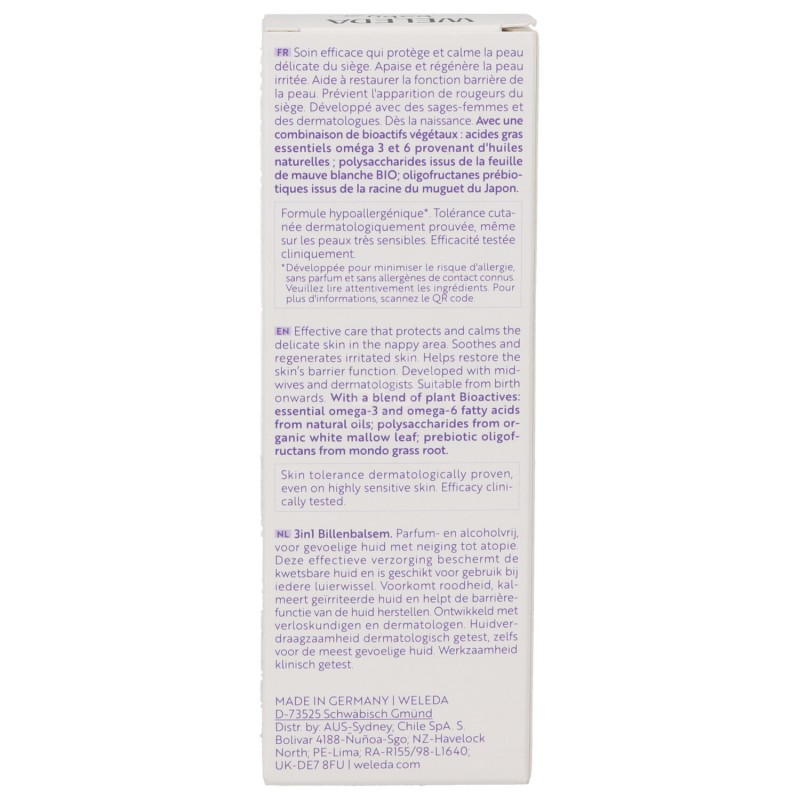 BABY DERMA 3 IN 1 CREMA CAMBIO 50ML WELEDA